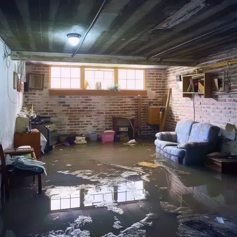 Flooded Basement Cleanup in Hastings, PA